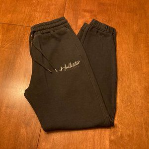 Hollister Black Sweats/Joggers with Pockets Size S